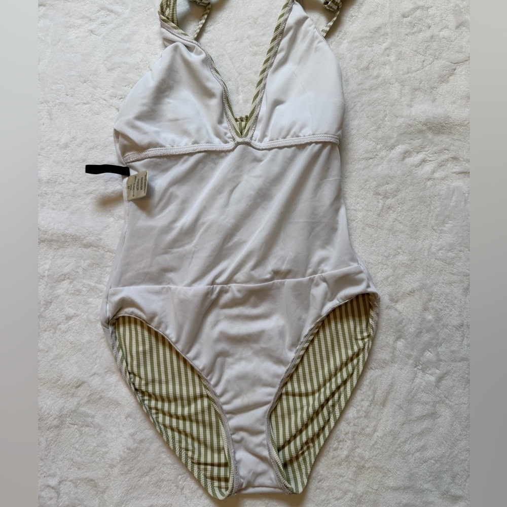 Ellen Tracy White Textured Garment - Picture 7 of 10